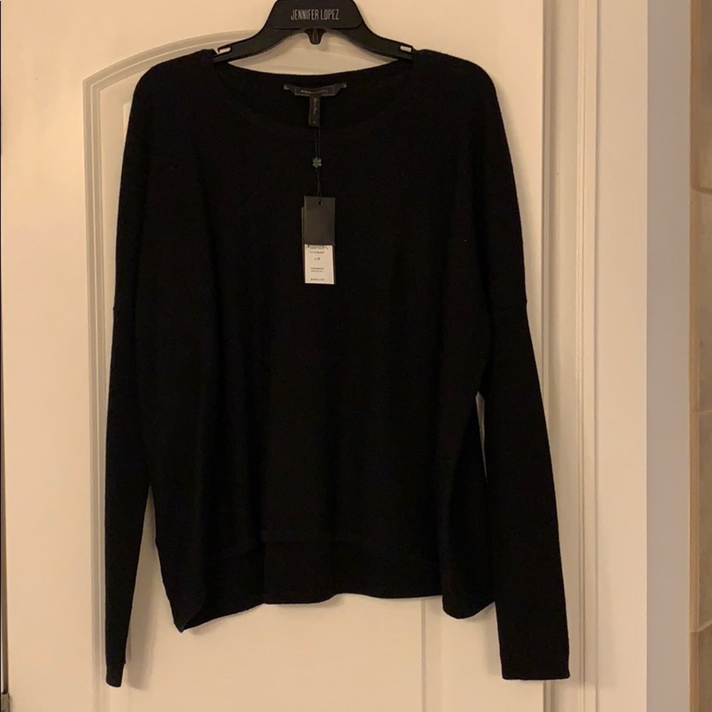 NWT bcbg high low sweater